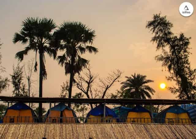 MOusuni Island, Bakkhali, Beach camp, Camping, Izifiso, Backpackers Camp 