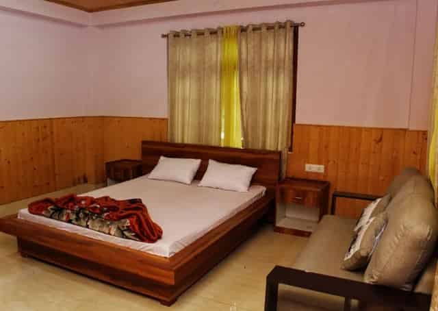 Room interior at Lampokhri Lake View Homestay  