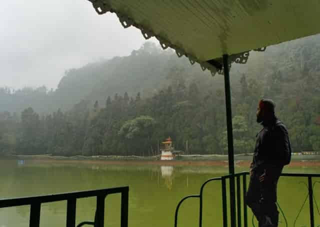 Lake view at Lampokhri Lake View Homestay
