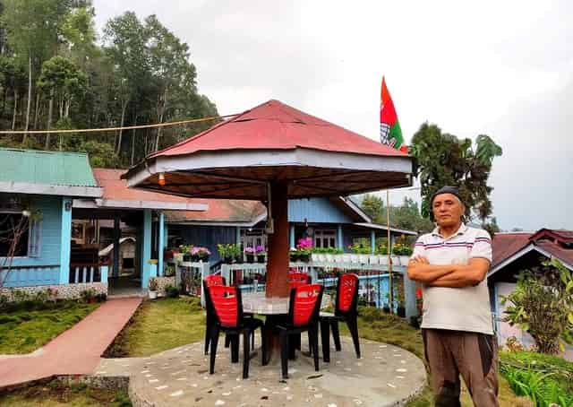 Seating area at Upper Temi Homestay