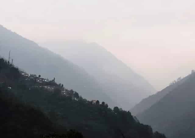 View from Darap Homestay