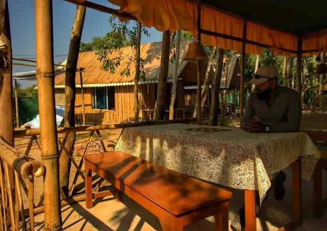 Dinning area at Digha Ecostay 