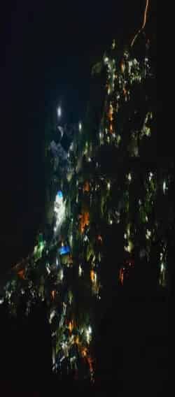 Night view from Homestay at Dalimtar 