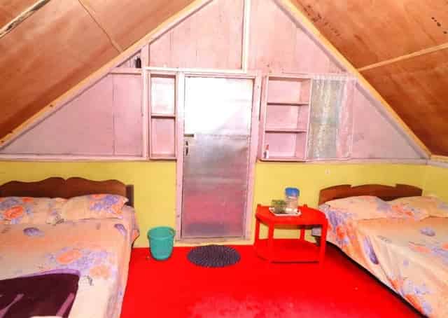 Cabin Interior at Rocky Island Camping Ground 