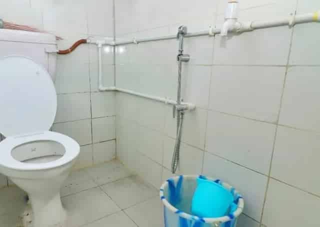 Western washroom at rocky Island camp ground  