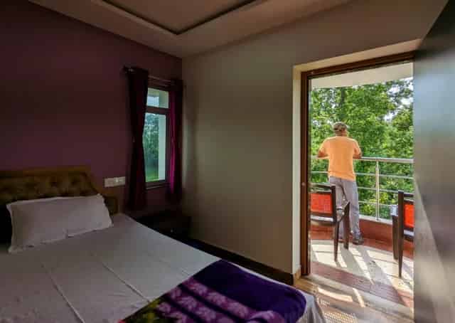 Room interior at Brindabanpur Eco stay 
