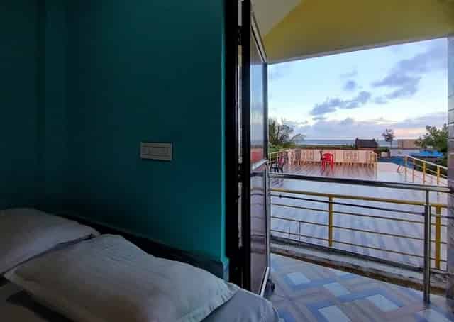 View from Room at Mandarmani Guest Inn
