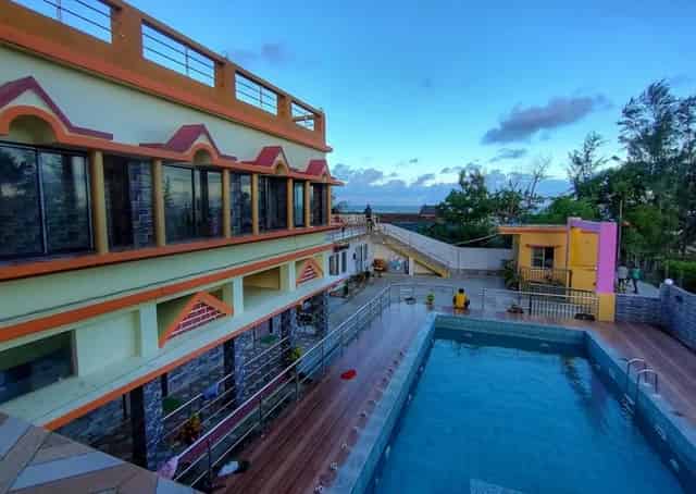 Mandarmani Guest Inn view from outside