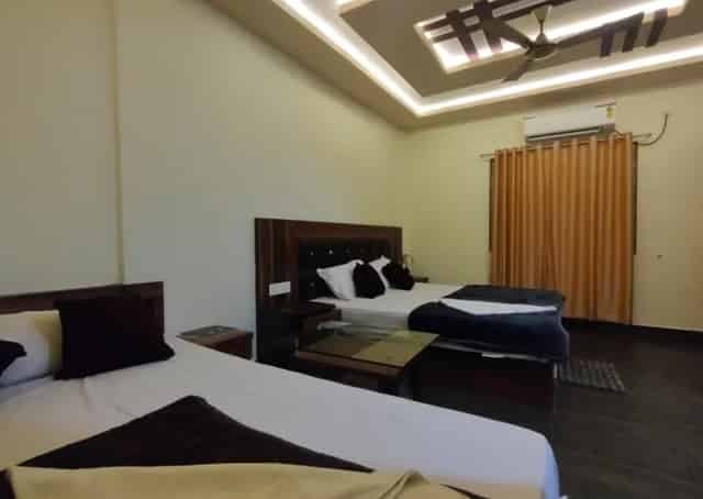 Room interior at Mandarmani Guest Inn
