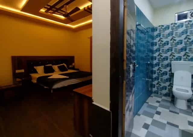 Room interior at Mandarmani Guest Inn