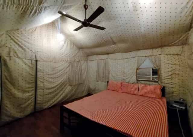 Tent Interior at Dublagadi 
