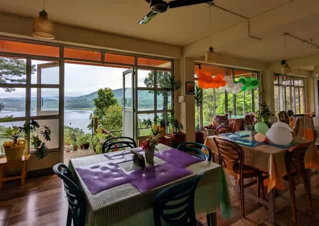 Dining area at Umiam Lake Guest inn