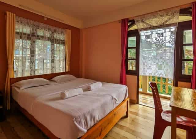 Room interior at Shillong Guest inn