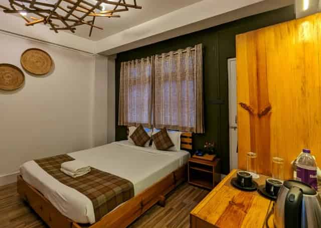 Room interior at Shillong Guest Inn