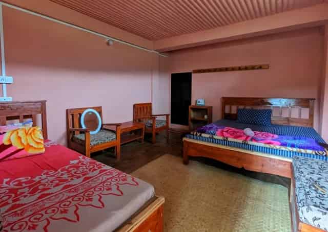 Room interior at Siatbakon Camping Ground