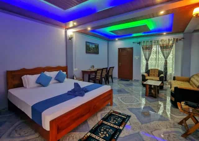 Room interior at Cherrapunji Resort