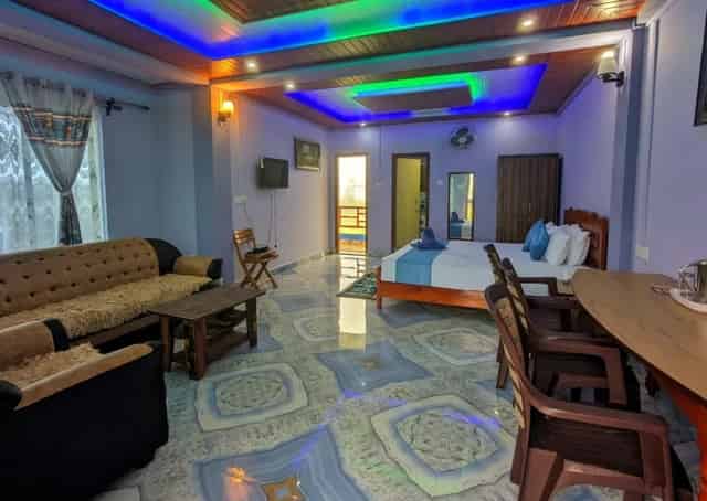 Room interior at Cherrapunji Resort