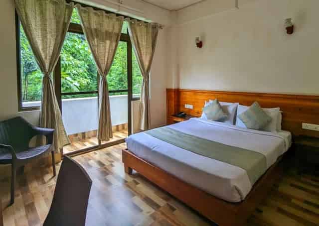 Room interior at Cherrapunji Resort