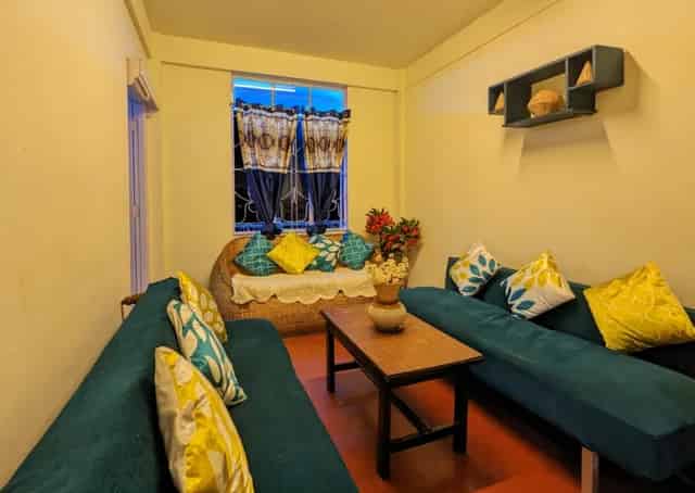 Seating area at Shillong Homestay