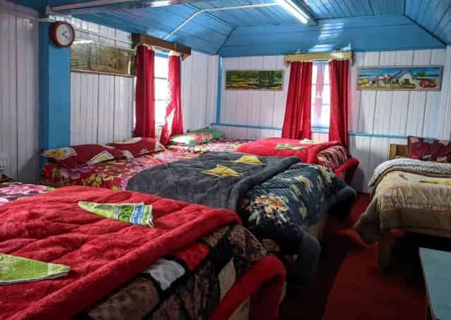room interior at Sandakphu Homestay