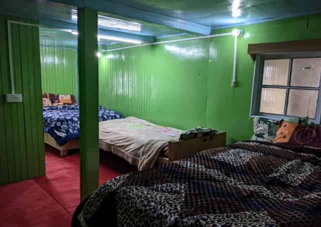 room interior at Sandakphu Homestay