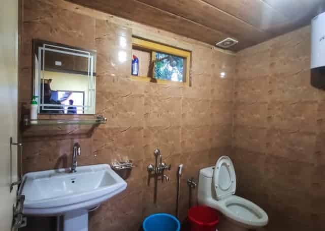 washroom at Sittong homestay