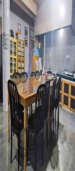 dining area at Selep Busty Homestay