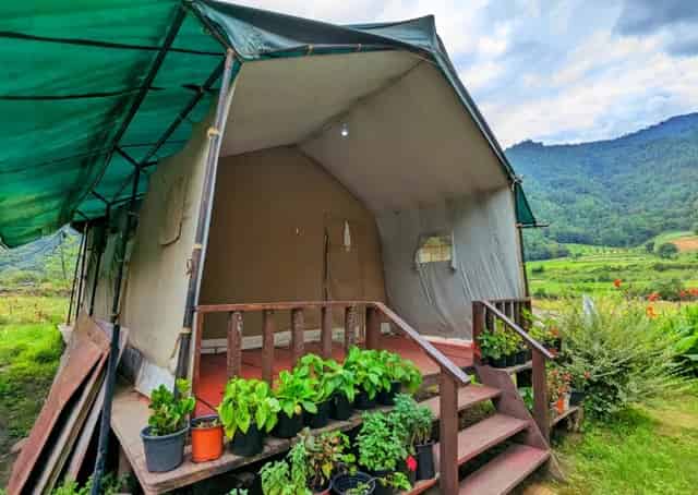 Tent exterior at Sangti Guest Inn