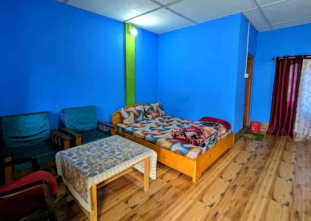 Room interior at Sangti Homestay, Dirang