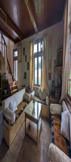 Seating area at Tawang Homestay