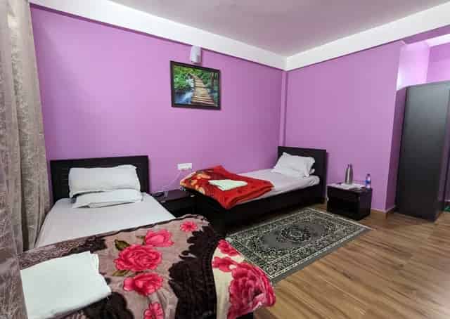 Room interior at Tawang Homestay