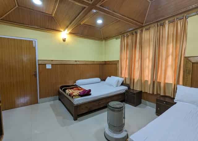 Room interior at Tawang Homestay