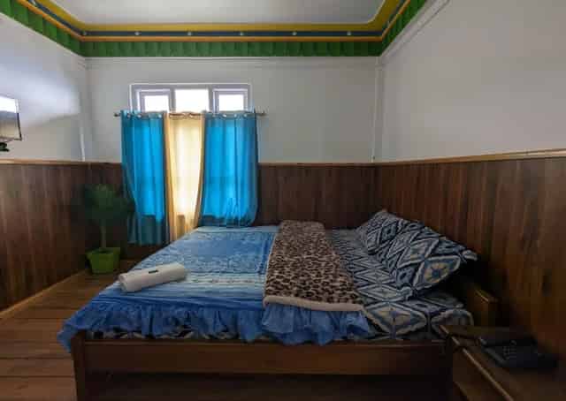Room interior at Tawang Homestay