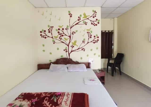 Couple Cottage interior at Tajpur Resort