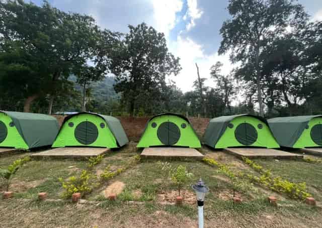 Tent accommodation at Sonkupi Eco Stay 