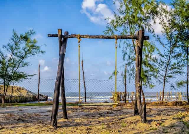 Eco park beside Bakkhali camping ground