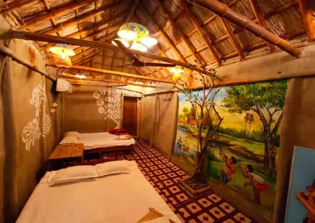 Traditional Cottage Interior at Taki Homestay