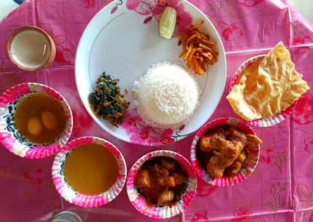 Delicious Food at Taki Homestay