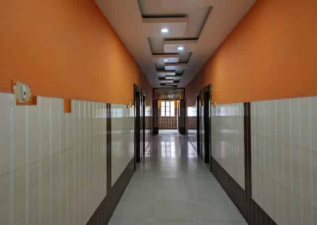 Corridor passage at Baripada Guest Inn