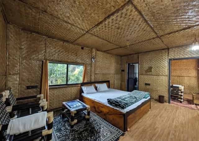  Bamboo Cottage Interior at Similipal Eco Stay