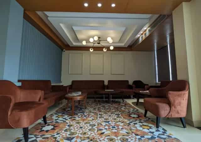 Indoor Seating Area at Puri Guest Inn