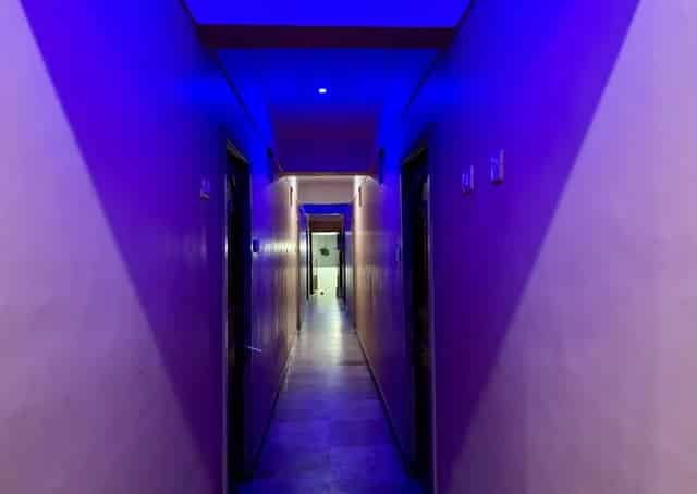 Corridor passage at Gopalpur Guest Inn