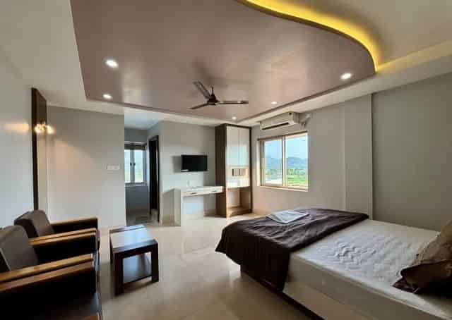 Deluxe Family Room Interior at Chilika Guest Inn