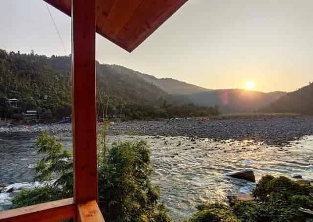 Dawki river view at Dawki Eco Stay 