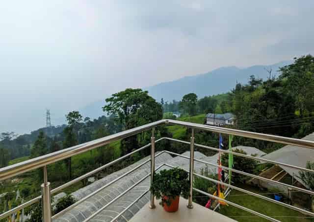 View from Temi Homestay Balcony