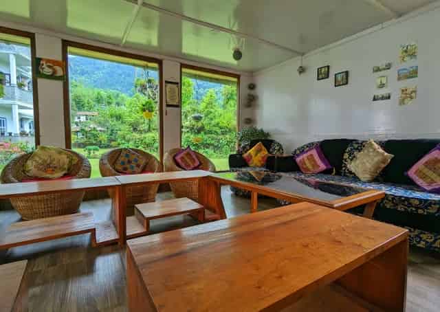 Yuksom Eco Stay Seating Area