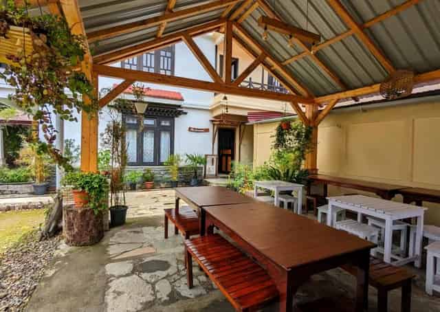 Hangout zone at Yuksom Resort