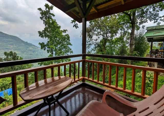 Balcony View from Pelling Eco Stay