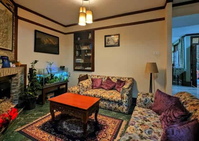 Common Seating Area at Gangtok Homestay