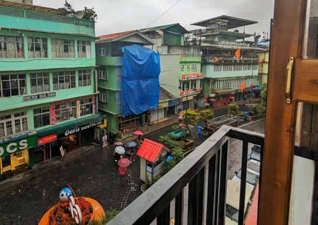 Mall Road View from Room